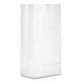 General Grocery Paper Bags, 35 lb Capacity, #8, 6.13" x 4.17" x 12.44", White, 500 Bags