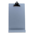 Saunders Free Standing Clipboard and Tablet Stand, 1" Clip Capacity, Memo Size: Holds 6 x 9 Sheets, Silver