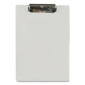 Saunders Acrylic Clipboard, 0.5" Clip Capacity, Holds 8.5 x 11 Sheets, Clear