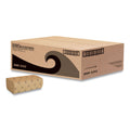 Boardwalk Multifold Paper Towels, 1-Ply, 9 x 9.45, Natural, 250/Pack, 16 Packs/Carton