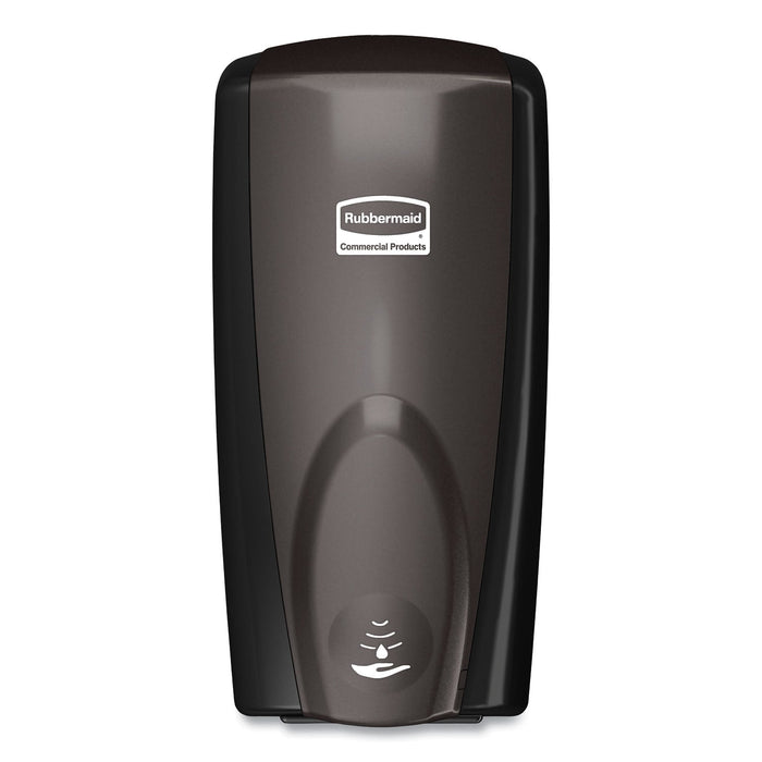 Rubbermaid AutoFoam Touch-Free Dispenser, 1,100 mL, 5.18 x 5.25 x 10.86, Black/Black Pearl, 10/Carton
