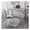 deflecto Antimicrobial Chair Mat, Rectangular, 48 x 36, Clear