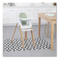 deflecto FashionMat Chair Mat, Rectangular, 35 x 40, Diamonds