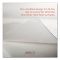 deflecto Antimicrobial Chair Mat, Rectangular, 48 x 36, Clear