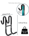 Rust-Resistant Door Mount Shower Hook – Strong Multifunctional Hanging Hook by DailySale