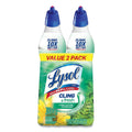 LYSOL Cling and Fresh Toilet Bowl Cleaner, Forest Rain Scent, 24 oz, 2/Pack