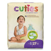 Cuties Premium Jumbo Diapers, Size 5, Over 27 Lbs