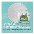 Seventh Generation 100% Recycled Bathroom Tissue, Septic Safe, 2-Ply, White, 240 Sheets/Roll, 24/Pack