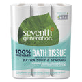 Seventh Generation 100% Recycled Bathroom Tissue, Septic Safe, 2-Ply, White, 240 Sheets/Roll, 24/Pack