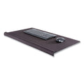 Allsop ErgoEdge Wrist Rest Deskpad, 29.5 x 16.5, Black