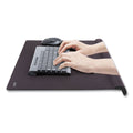 Allsop ErgoEdge Wrist Rest Deskpad, 29.5 x 16.5, Black
