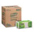 Marcal 100% Recycled Lunch Napkins, 1-Ply, 11.4 x 12.5, White, 400/Pack