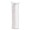 Dart Plastic Lids for Foam Cups, Bowls and Containers, Vented, Fits 6-14 oz, White, 100/Pack, 10 Packs/Carton
