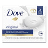 Dove White Beauty Bar, Light Scent, 3.17 oz, 12/Carton