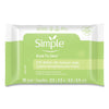 Simple Eye And Skin Care, Eye Make-Up Remover Pads, 30/Pack, 6 Packs/Carton