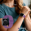 Stretchy Band Compatible with Apple Watch Band 38mm 40mm 41mm 42mm 44mm