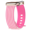 Striped Band Compatible with Apple Watch Bands for Women 40mm 42mm 41mm
