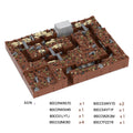 MOOXI WW2 Battlefield Military Block Set Right Corner 200PCS ABS by Deal US