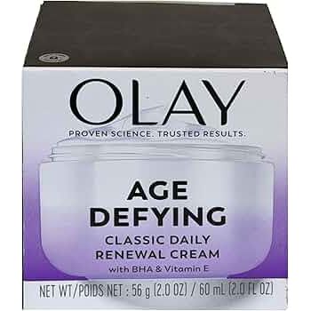 Olay Age Defying Classic Daily Renewal Cream, Face Moisturizer 2.0 Fl Oz by Pasteur Pharmacy