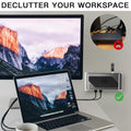 CaSZLUTION Docking Station Mount Clear for Dell D3100 Dock Holder by Deal US