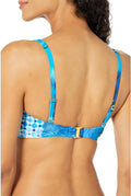 Bleu Rod Beattie Too Hot to Handle Shirred Bandeau Top, Size 36D by Vanessa Jane