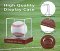 KASTANNY UV Protected Acrylic Baseball Display Case Clear Fits Official Size by Deal US