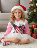 PATPAT Girls Varsity Baseball Jacket Pink Lightweight Bomber Coat Size 9-10 by Deal US