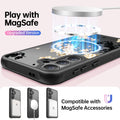 for Samsung Galaxy S25 Case Wireless Charging & Military-Grade Protection - Tren