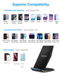 Charger, Nanami Wireless Charging Stand Compatible Iphone 17/17 Air/16/15/15 Pro