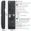 2】 New Universal Remote For All Samsung Tv Remote, Replacement Compatible For Al