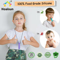 Necklaces for Sensory Kids, 8 Pack Chewy Necklace Sensory Boys and Girls with Au