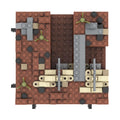 MOOXI WW2 Battlefield Military Block Set Right Corner 200PCS ABS by Deal US