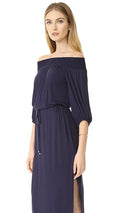 Ella Moss Womens Essential Bella Off The Shoulder Dress, Black, Size Small by Vanessa Jane