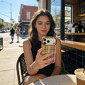 Colorful Plaid Pattern Retro Square Case for iPhone 17 Pro by Merch Section