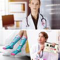 Hotop Nurse Appreciation Gift Set 19 Pcs Makeup Bag Badge Reel Wine Tumbler by Deal US