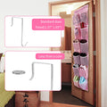 Shoe Organizer 12 Pockets — Hanging Storage Organizer, Pink