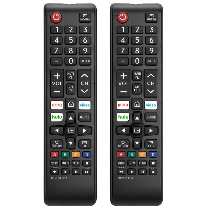 2】 New Universal Remote For All Samsung Tv Remote, Replacement Compatible For Al