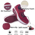 Git-up Women's Arch Support Walking Shoes Orthopedic Sneakers Red Size 9.5 by Deal US
