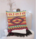 Throw Pillow Cover Native American Square Pillowcase, 18x18 by Vanessa Jane