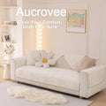 Aucrovee Plush Non Slip Sofa Cover 3 Cushion 36x63 White 1 PCS by Deal US