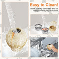 hwnguJ Durable Freezable Ice Cream Dog Toy for Aggressive Chewers by Deal US