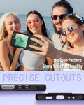 Cute Sun Moon Stars Case for Samsung Galaxy Z Flip 6 with Slide Camera Cover by Merch Section