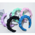 Spa Headbands for Washing Face Makeup Skin Care Headband Women Bubble Facial Bea