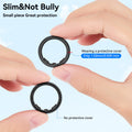 Silicone Smart Ring Cover 4-Pack – Fits Oura Ring Gen 4/3, Samsung Galaxy Ring, RingConn, Ultrahuman Air | Scratch Protection