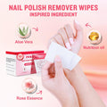 BestBy10/26 NXJ INFILILA Nail Polish Remover Pads Big Size 50 PCS by Deal US