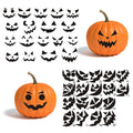 Calidum Halloween Pumpkin Decorating Stickers 18 Sheets Black Kids Craft by Deal US