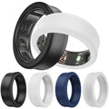 Silicone Smart Ring Cover 4-Pack – Fits Oura Ring Gen 4/3, Samsung Galaxy Ring, RingConn, Ultrahuman Air | Scratch Protection
