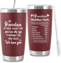 CUPLOOV 20 Oz Rose Gold Stainless Steel Love Rose Tumbler Birthday Gift by Deal US