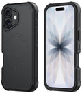 For Iphone 17 Case, Magsafe, 3-Layer Heavy Duty Full-Body Cover, Military-Grade