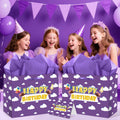 Purple Cloud Birthday Gift Bag with Card & Tissue Party Baby Shower Decorations by Deal US